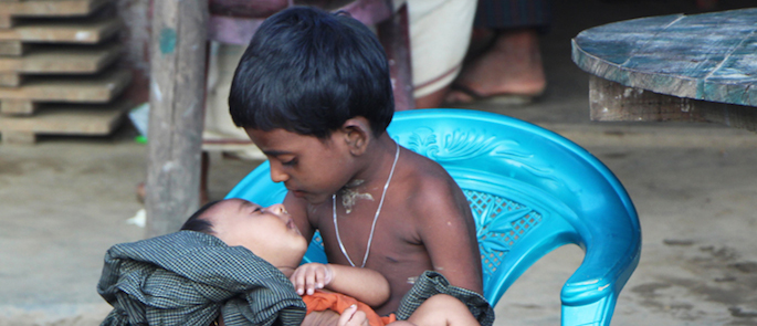 bambini Rohingya